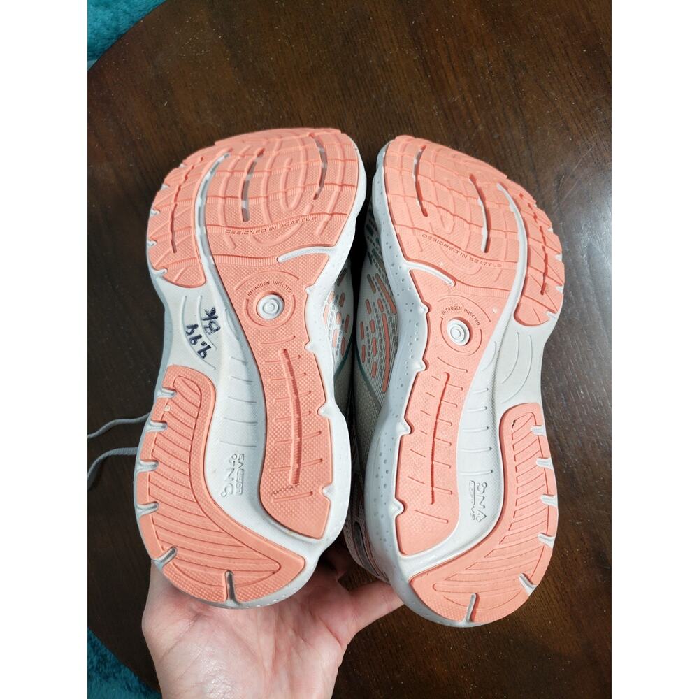 Brooks Glycerin 20 Shoes Size 6 Womens White Blue Running Marathon 1203691B061 - Picture 10 of 12
